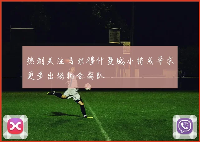 热刺关注马尔穆什曼城小将或寻求更多出场机会离队